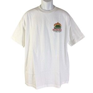 HUSSONG'S ENSENADA, MEXICO Short Sleeve Pull-Over T-Shirt White XL NWT